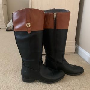 TOMMY HILFIGER riding boots